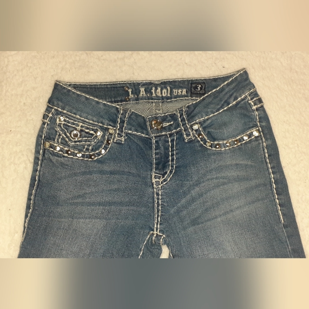 LA Idol jeans size 3